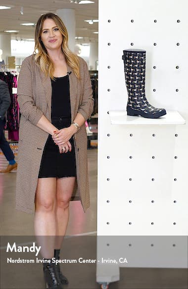 Joules 'Welly' Print Rain Boot (Women) | Nordstromrack