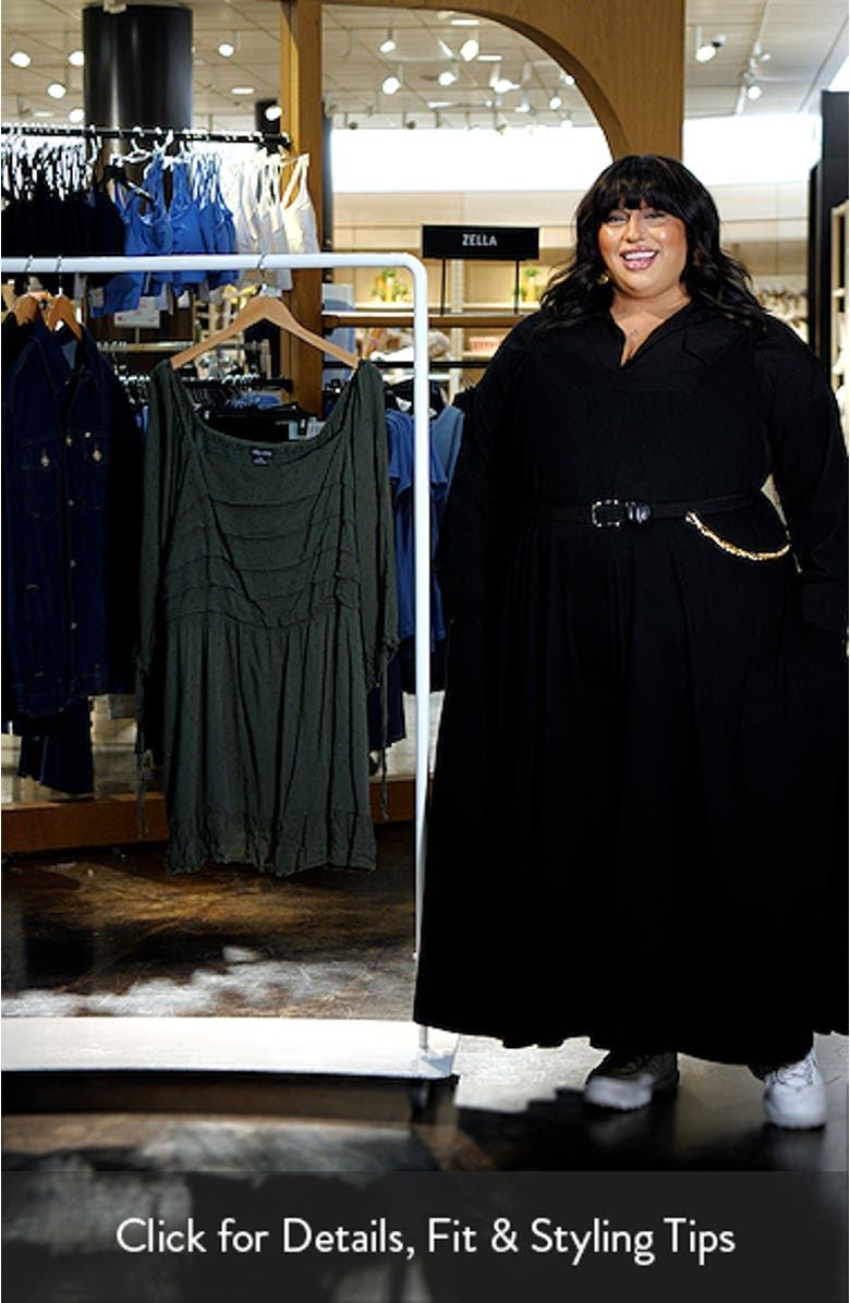 Allegra Balloon Sleeve Fit & Flare Dress, sales video thumbnail