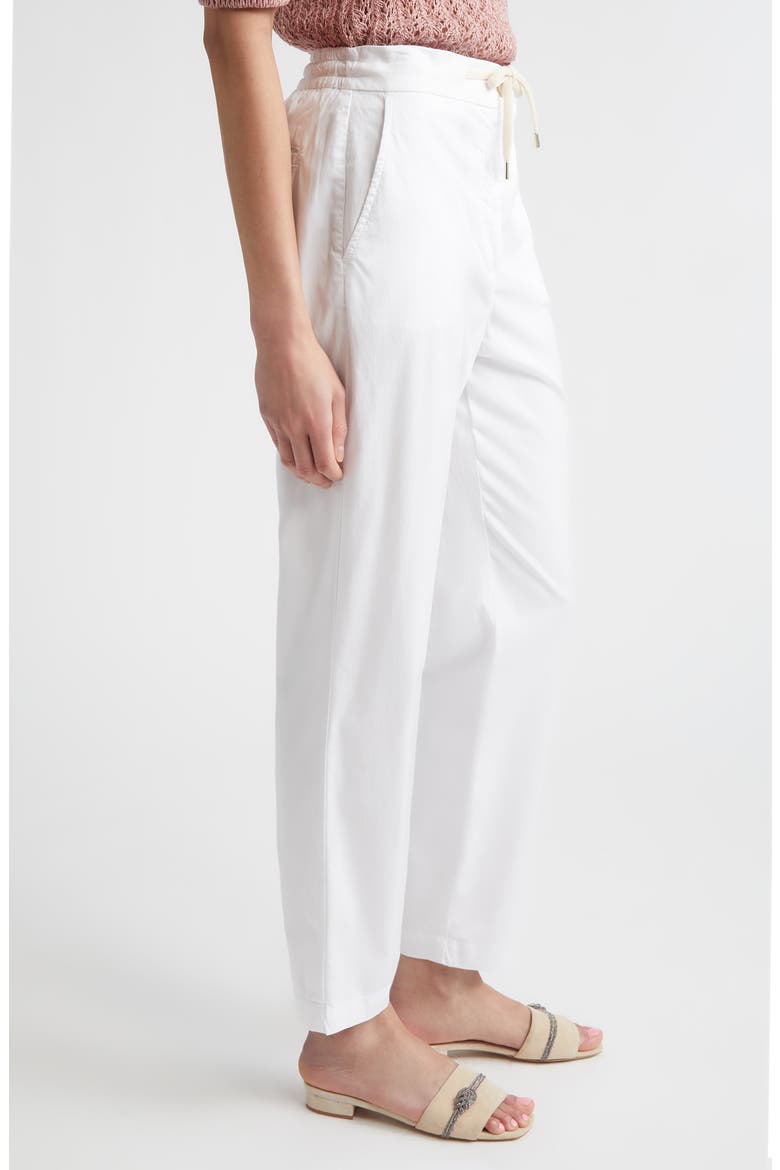 Tapered Ankle Pants, Alternate, color, 01 WHITE