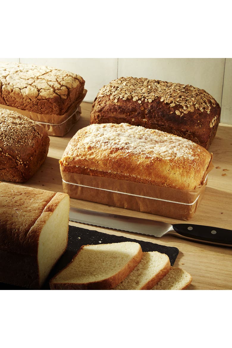 Bread Loaf Baker With Lid, Alternate, color, Linen