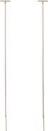 Adornia Bar Box Chain Threader Earrings