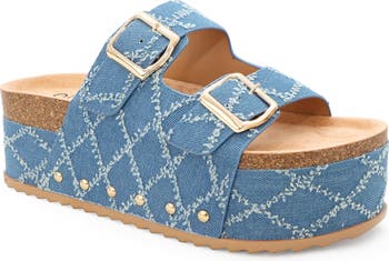 Camila Platform Slide Sandal