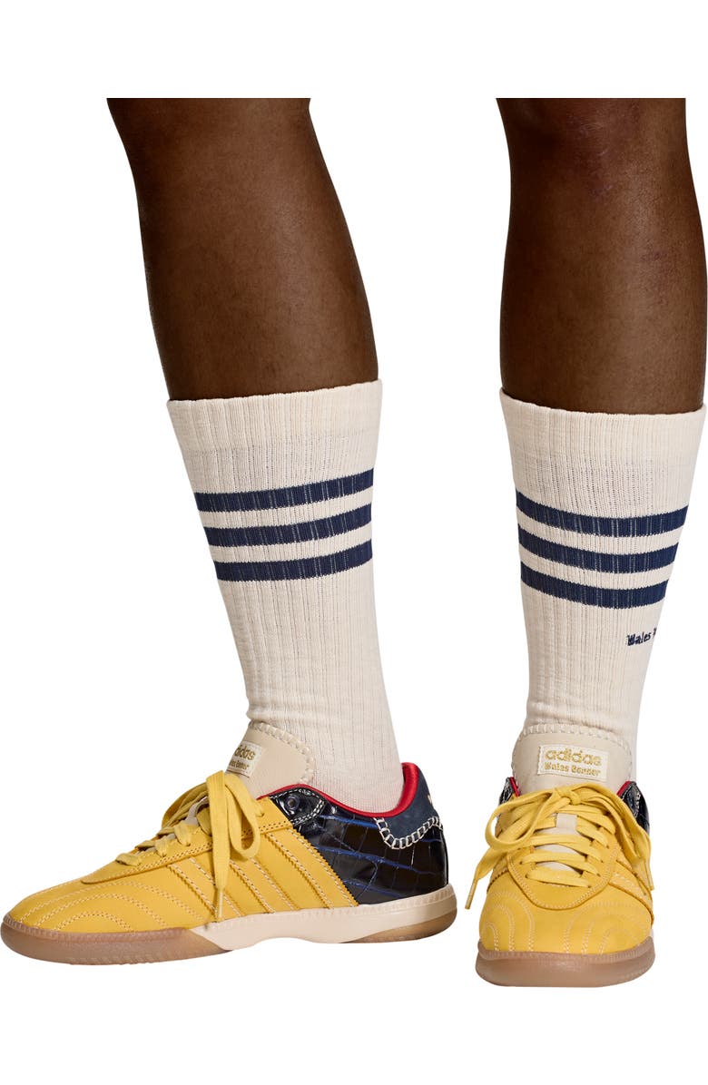 ADIDAS X WALES BONNER x Wales Bonner Gender Inclusive Samba Suede Sneaker, Alternate, color, St Fade Yellow/Navy