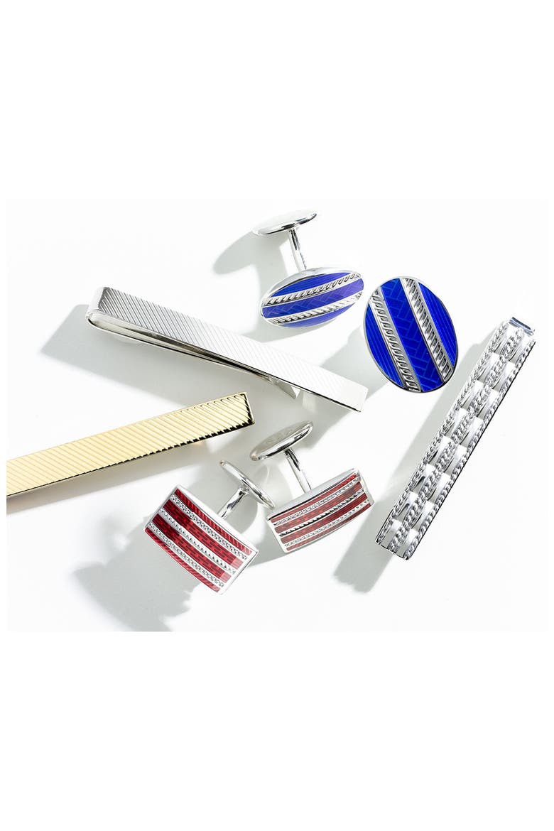 Sterling Silver Tie Clip, Alternate, color, SILVER SLIDE