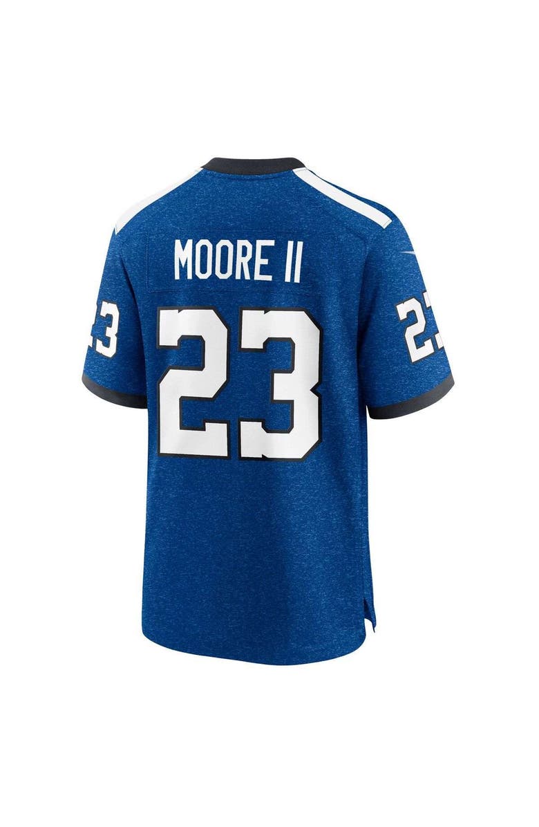Nike Men's Nike Kenny Moore II Royal Indianapolis Colts Indiana Nights Alternate Game Jersey, Alternate, color, Blue