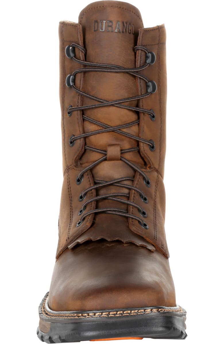 DURANGO Lace Up Boot, Alternate, color, Russet