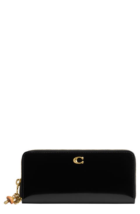 Essential Spazzolato Leather Zip Around Wallet