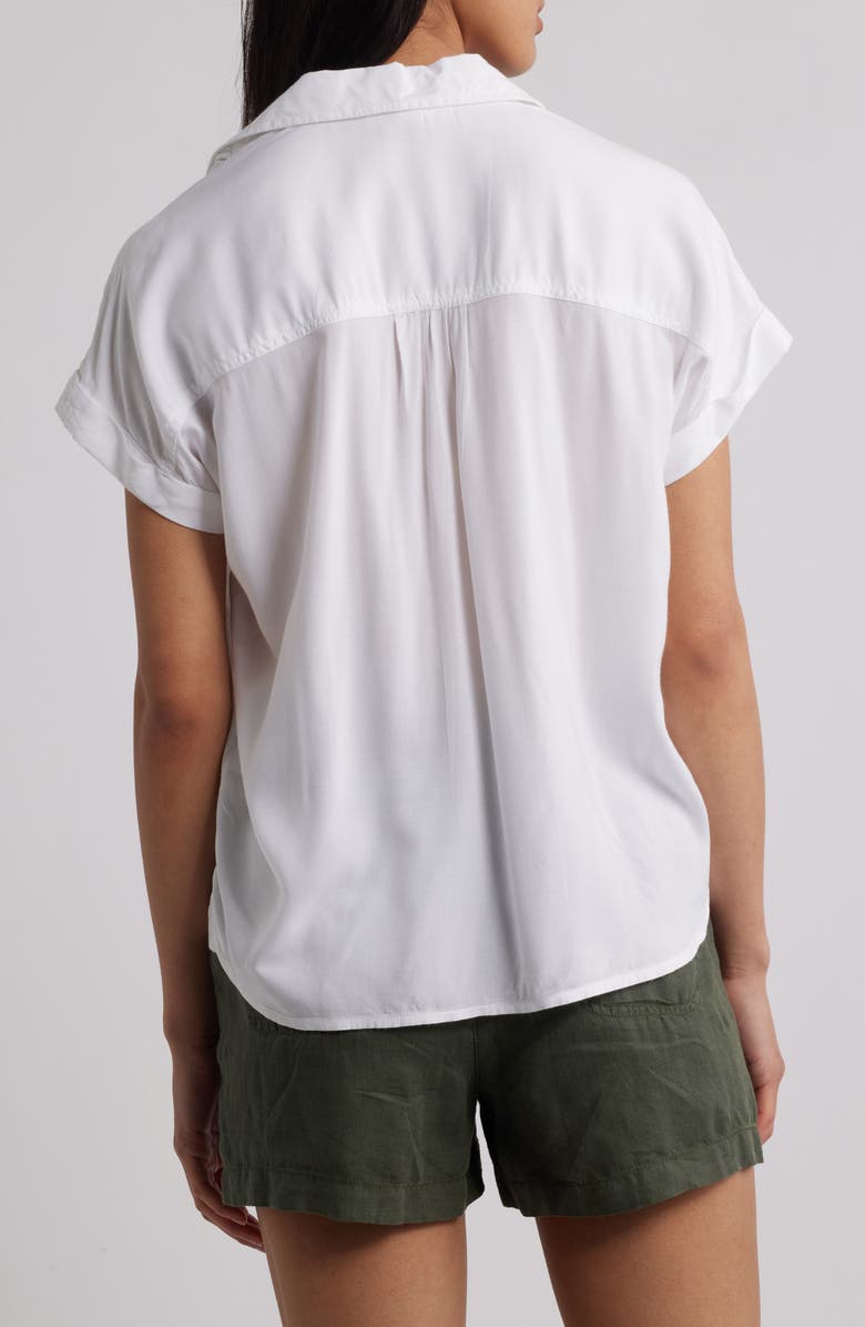 beachlunchlounge Dara Button-Up Shirt, Alternate, color, White