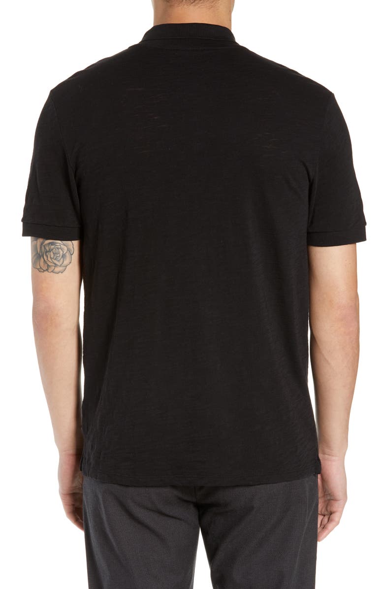 Vince Slub Slim Fit Polo Shirt, Alternate, color,