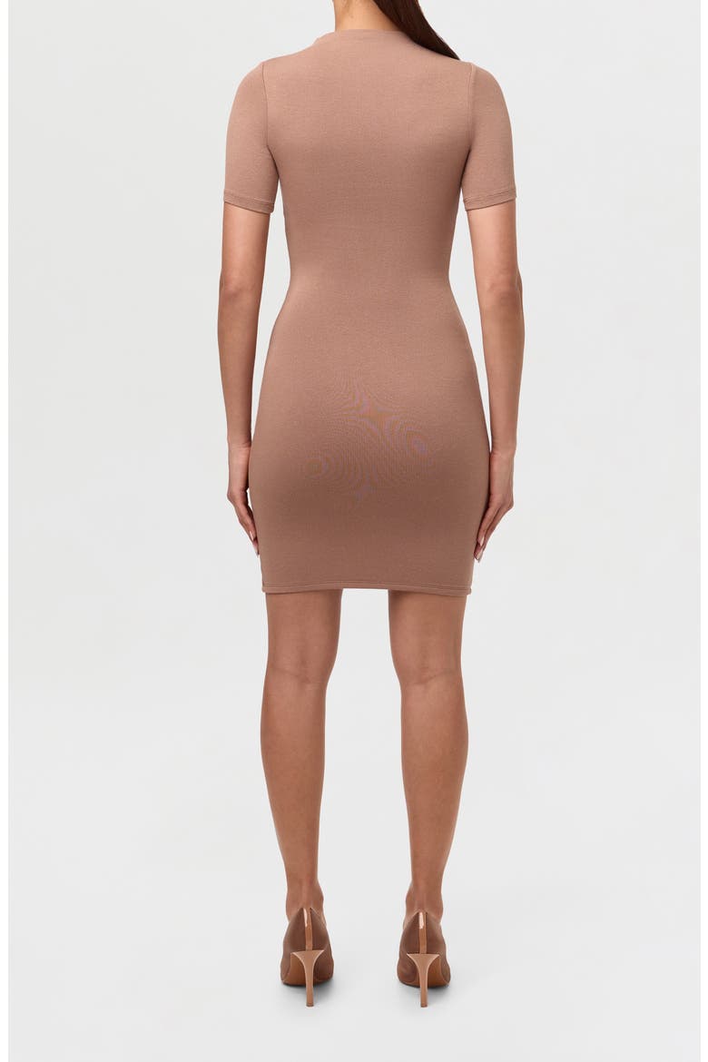 T-Shirt Minidress, Alternate, color, COCO