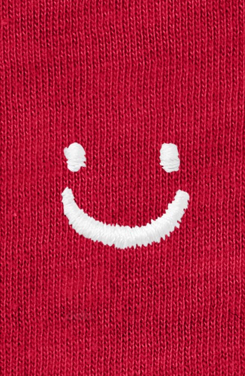 Dalix Mens Lil Smile Muscle Tank In Red