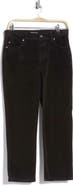 Eileen Fisher High Waist Stretch Ankle Straight Leg Corduroy Jeans