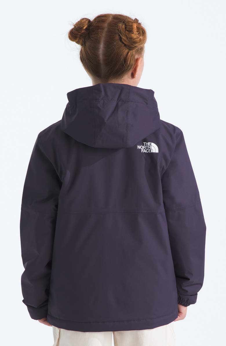 The North Face Kids' Antora Hooded Waterproof Rain Jacket, Alternate, color, Endless Dusk