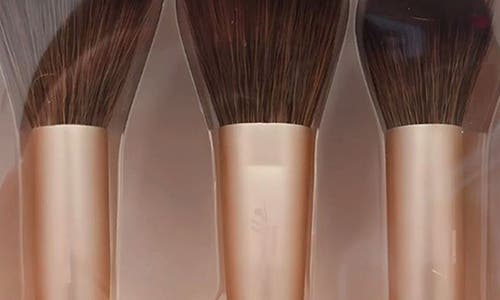 Danielle 3-piece Makeup Brush Set In Brown