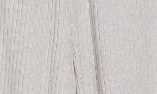 90 Degree By Reflex Swiftstride Rib Knit Wide Leg Pants In Gray