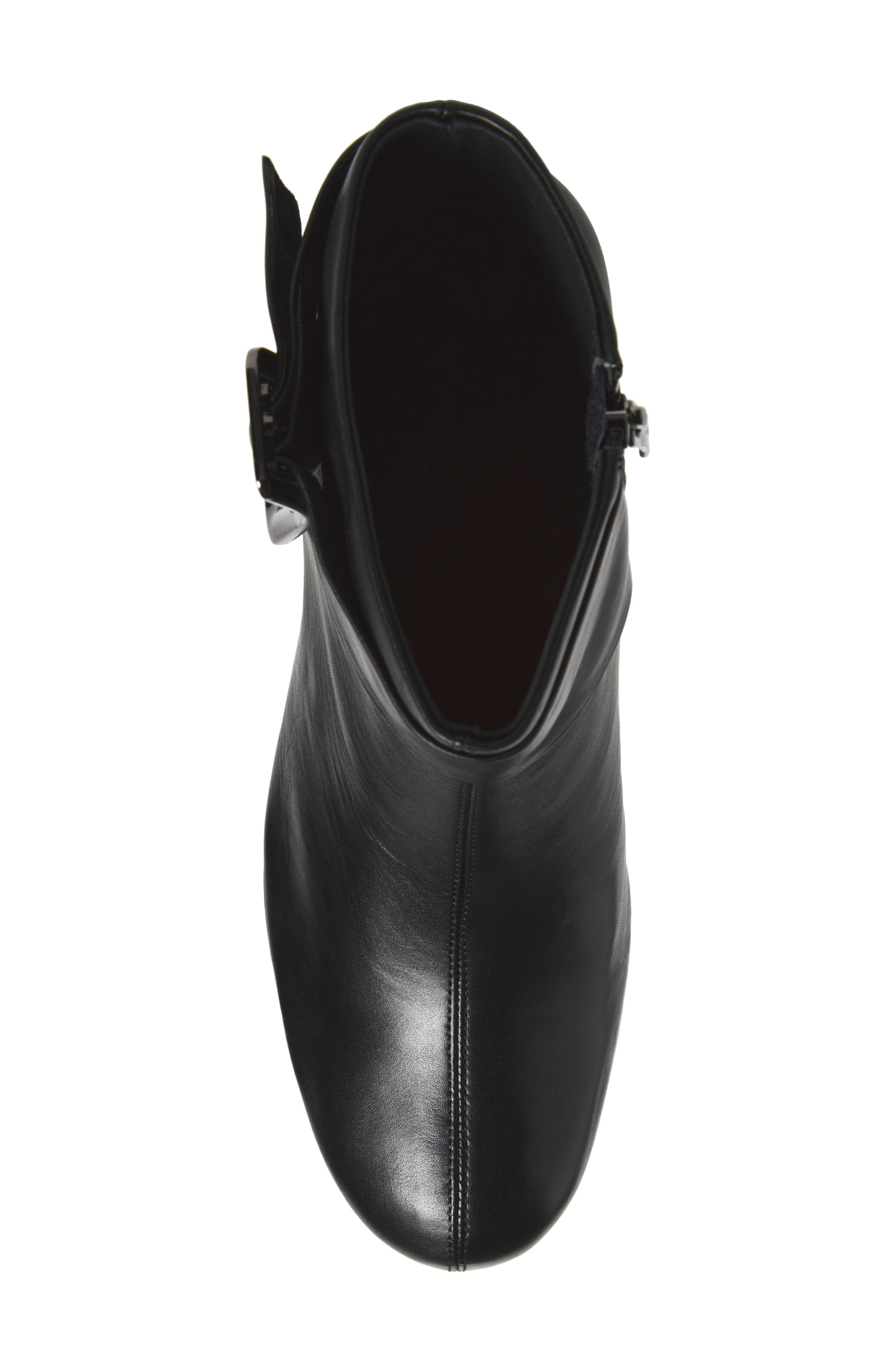 Isabella Leather Boot, Alternate, color, BLACK LEATHER