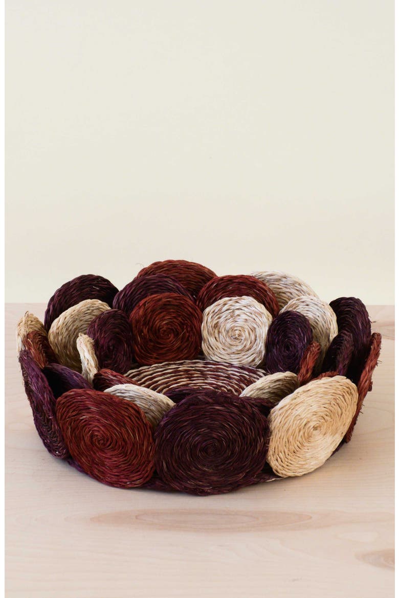 Fruit Basket Circles, Set of 3, Alternate, color, Autumn