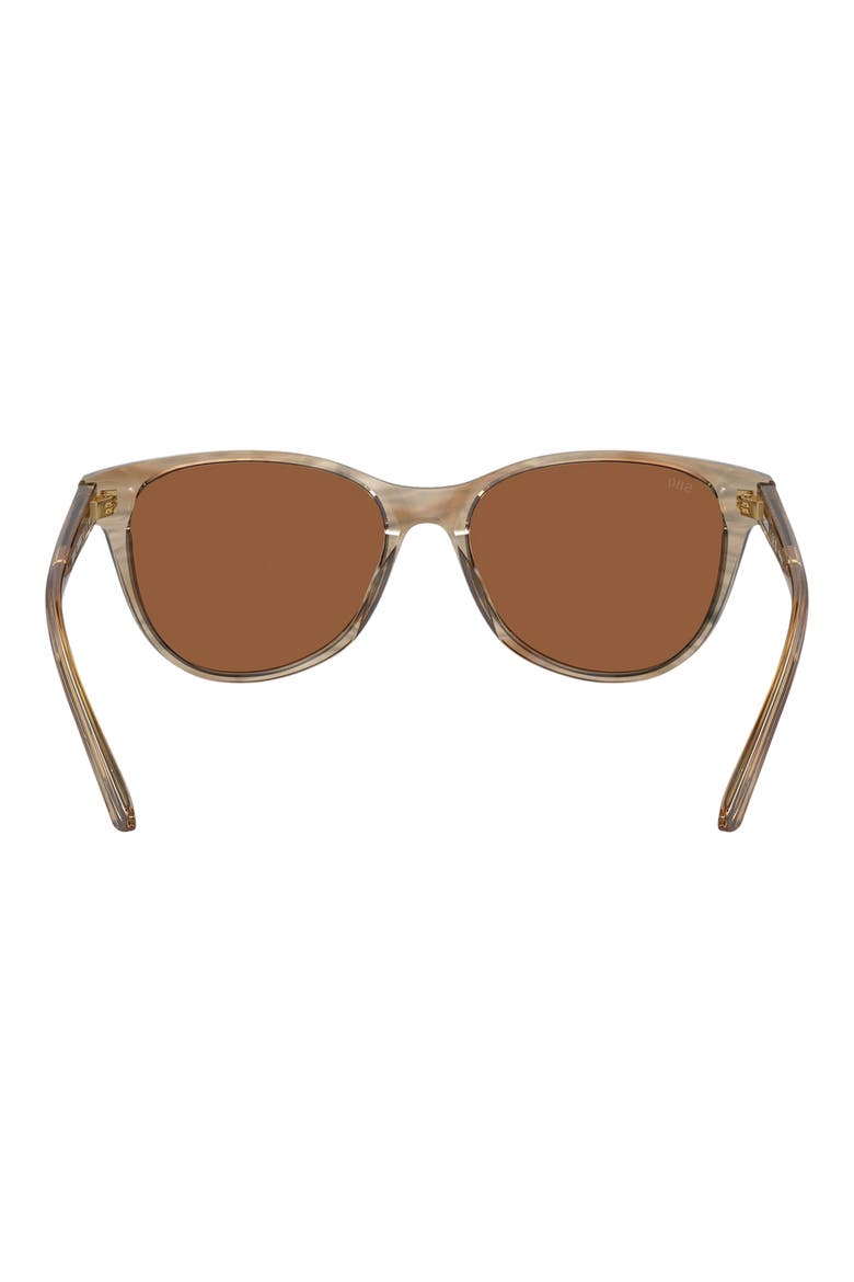 Catherine 57mm Polarized Phantos Sunglasses, Alternate, color, COPPER