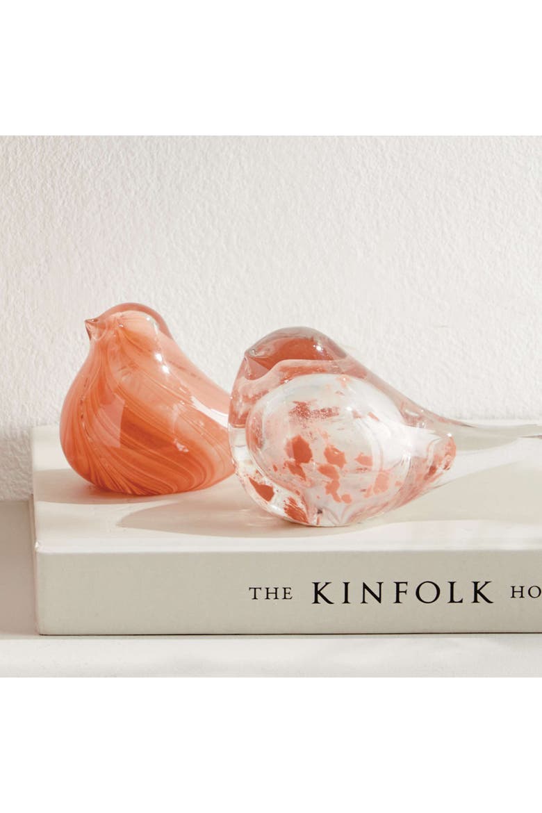 Little Finches Set Of 2, Alternate, color, Pink