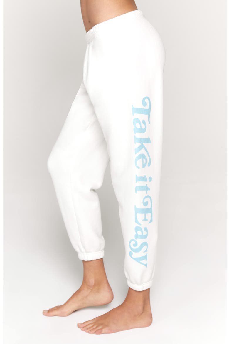 Easy Perfect French Terry Sweatpants, Alternate, color, STONE