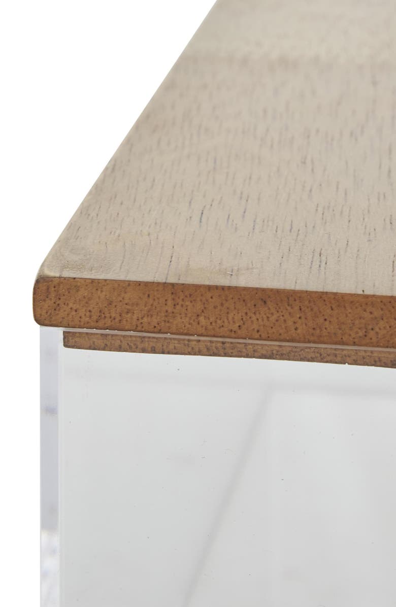 SONOMA SAGE HOME Set of 2 Clear Keepsake Boxes, Alternate, color, Clear