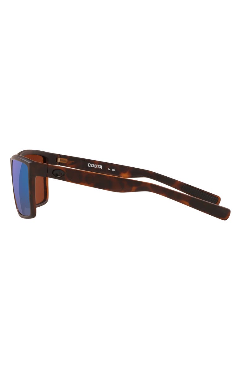 Costa Del Mar Rinconcito 60mm Polarized Rectangular Sunglasses, Alternate, color, 