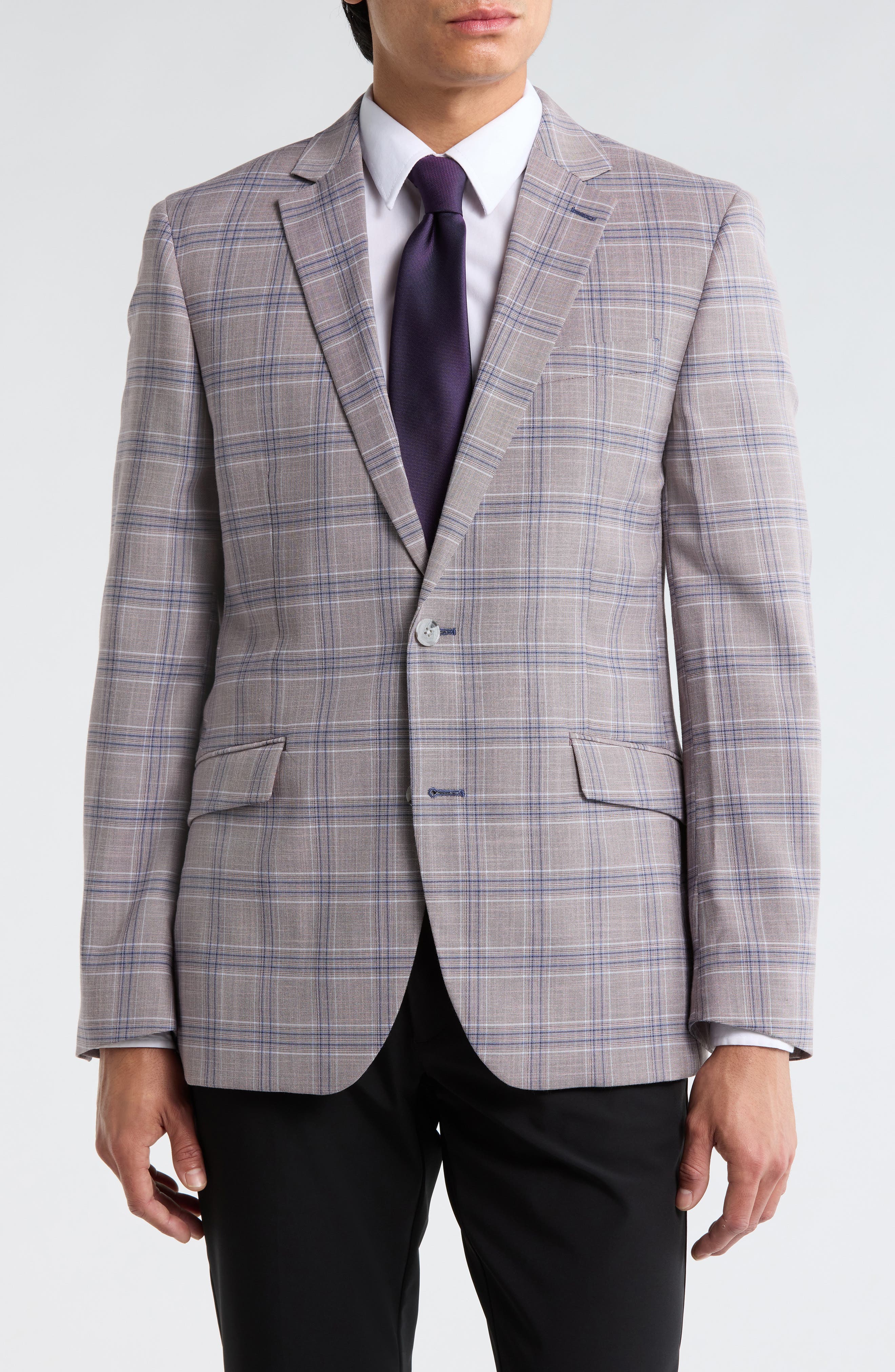 SAVILE ROW CO Plaid Sport Coat