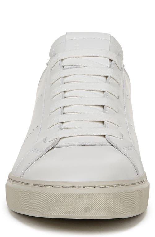 Vince Mercer Slip-on Sneaker In White/brick Red