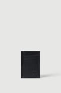 Brunello Cucinelli Brushed leather card holder