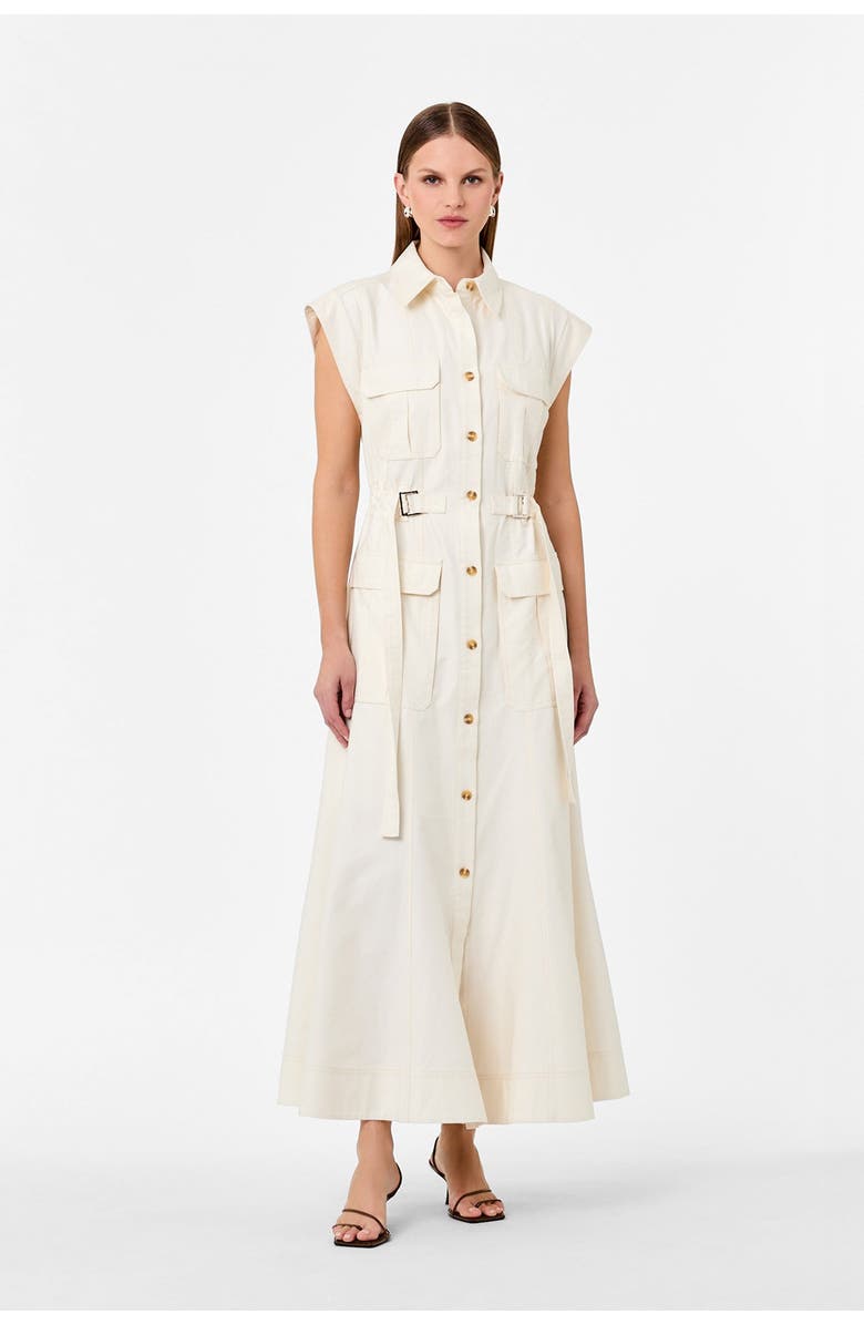 NICHOLAS Romina Dress, Alternate, color, Ivory