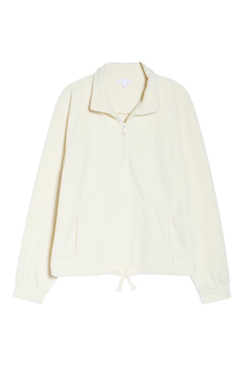 New Terrain Quarter Zip Pullover, Alternate, color, CREAM