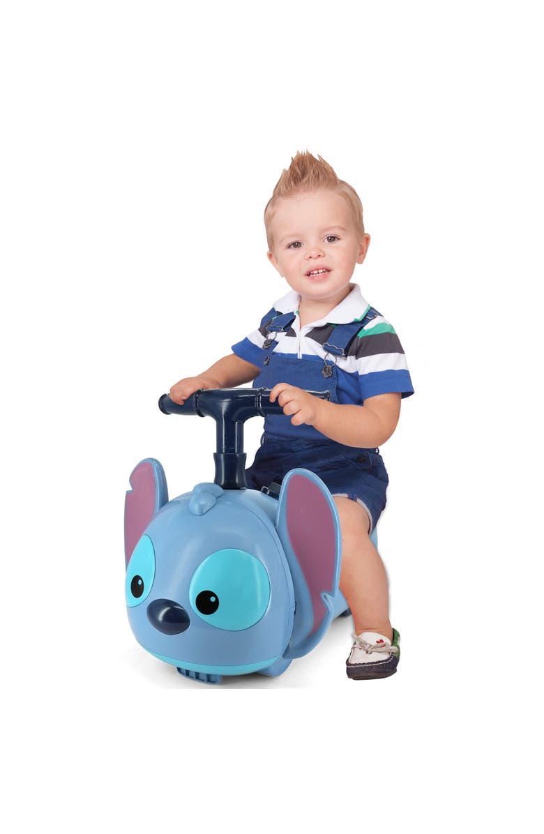 Kiddieland Zoom Zoom Ride On Stitch, Alternate, color, Multicolored