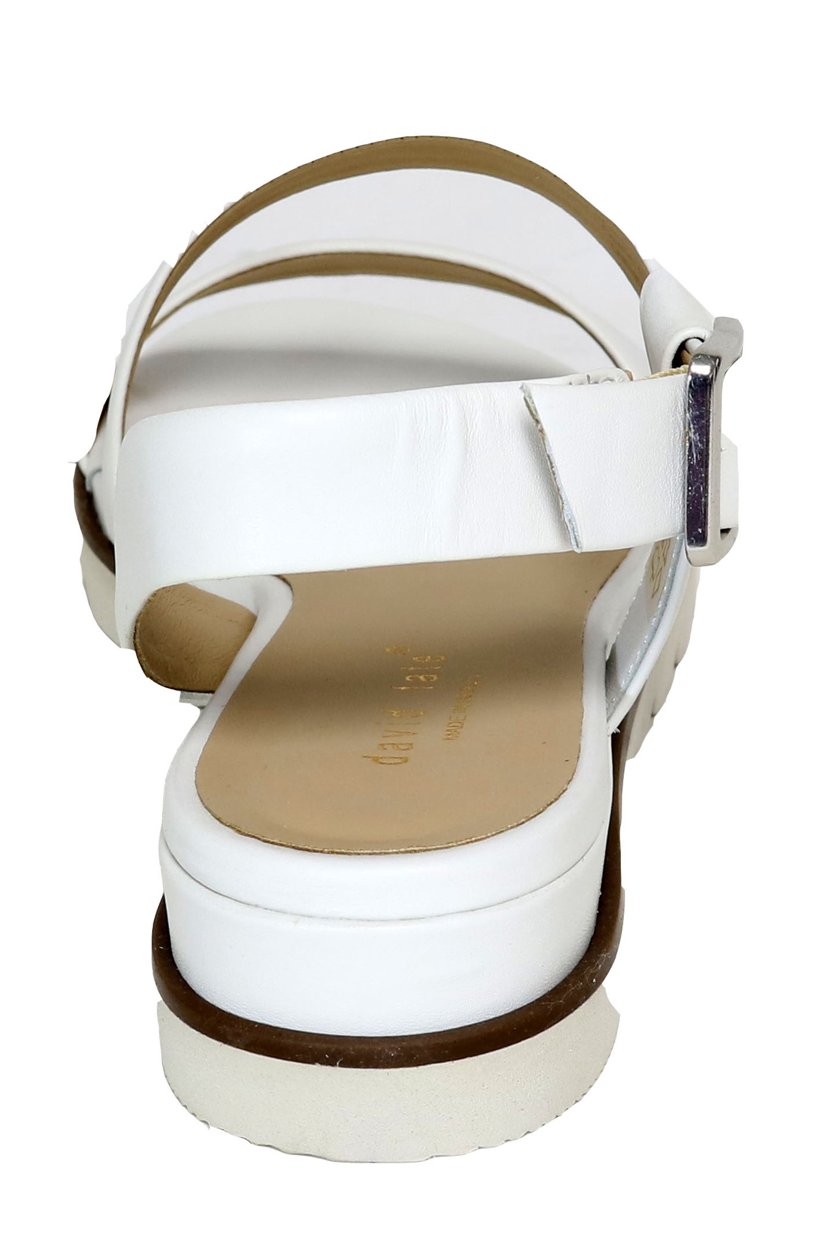 Ingrid Wedge Sandal, Alternate, color, WHITE