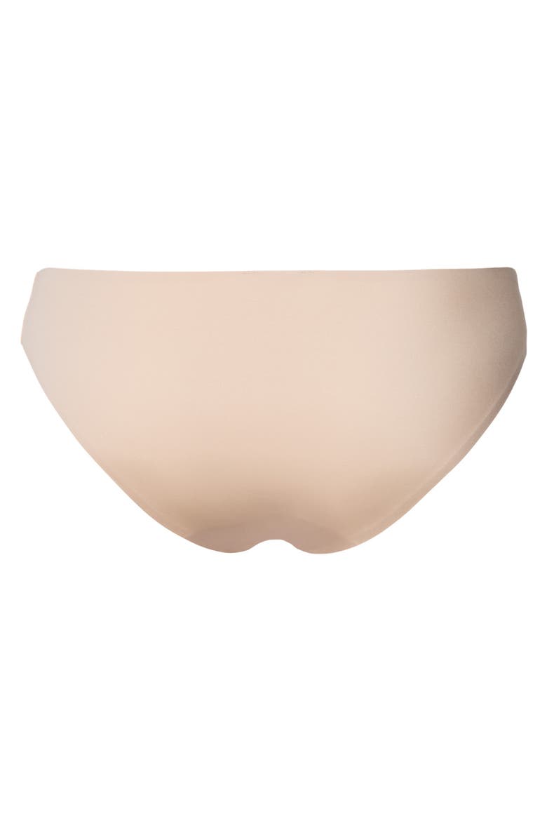 Invisible Touch High Cut Bikini, Alternate, color, BEIGE