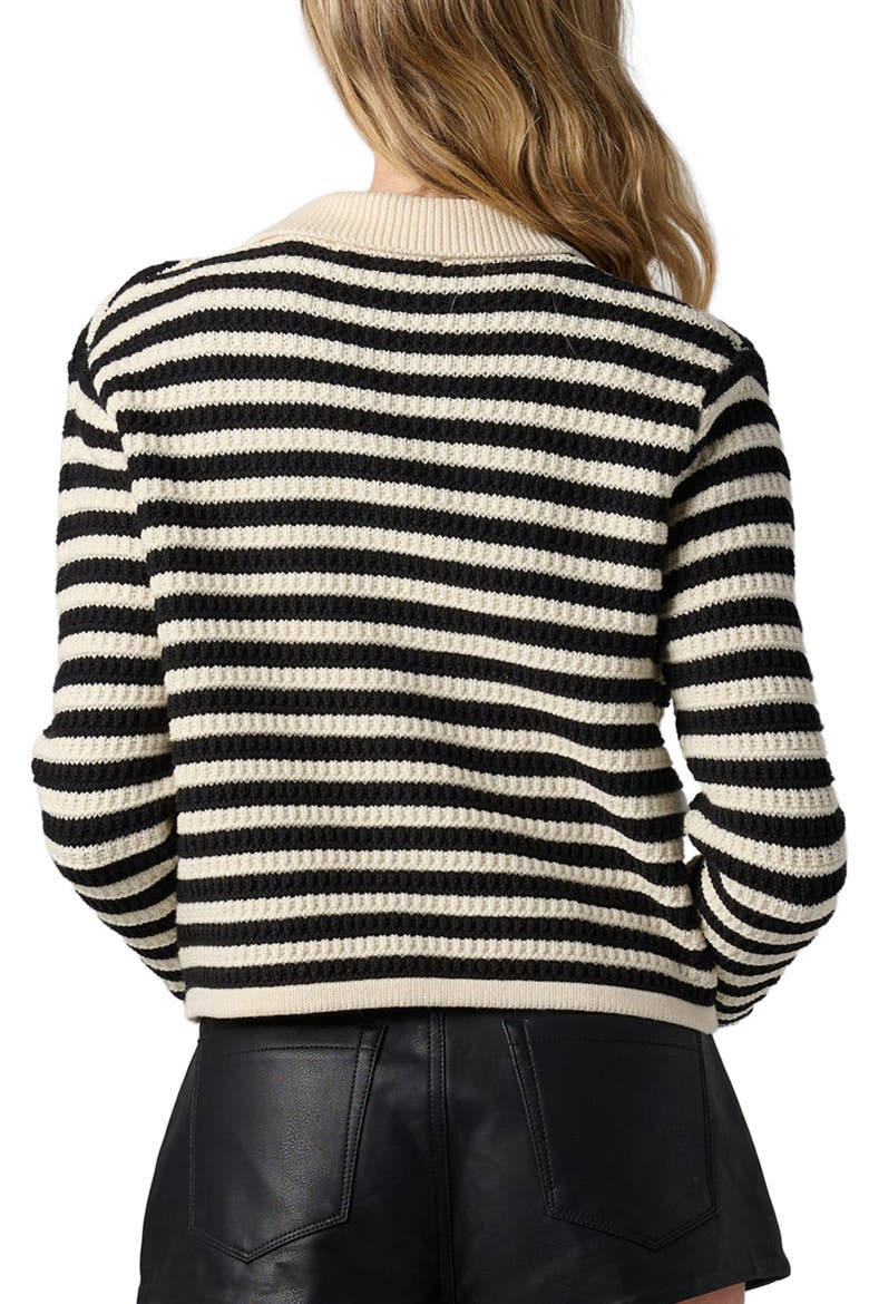 Stripe Cardigan, Alternate, color, ANCHOR DOWN