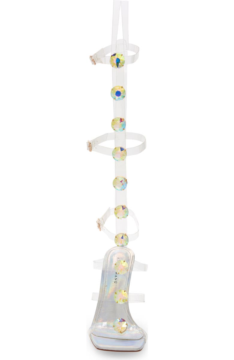 AZALEA WANG Esme Strappy Cage Sandal, Alternate, color,