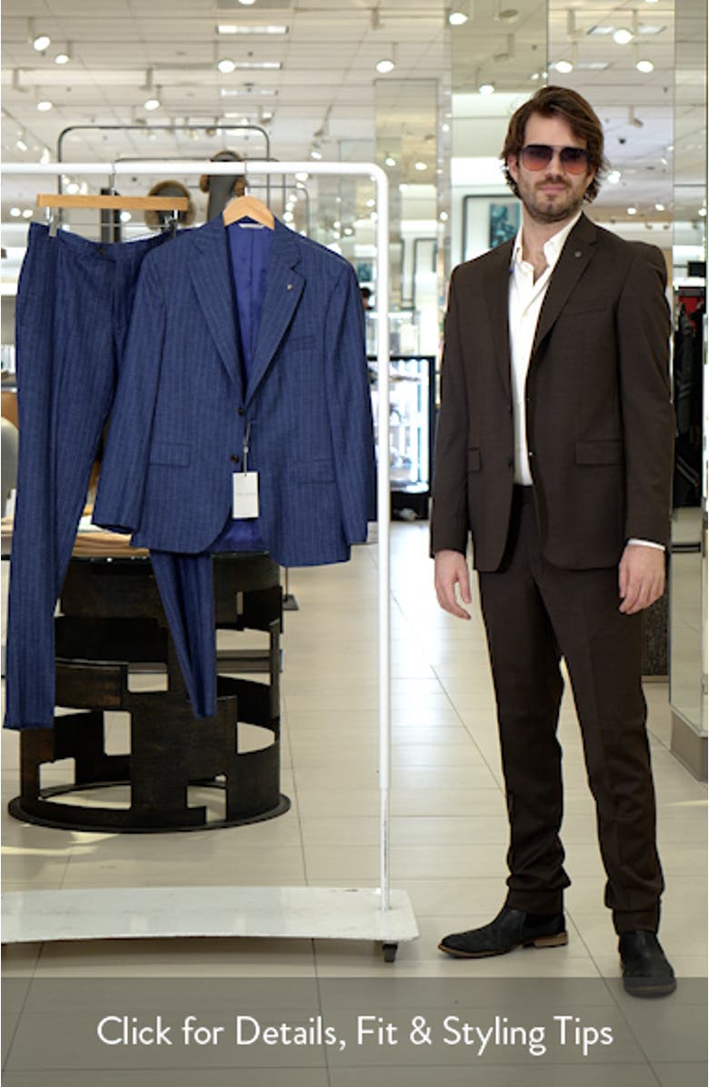 Mason Stripe Wool Siut, sales video thumbnail