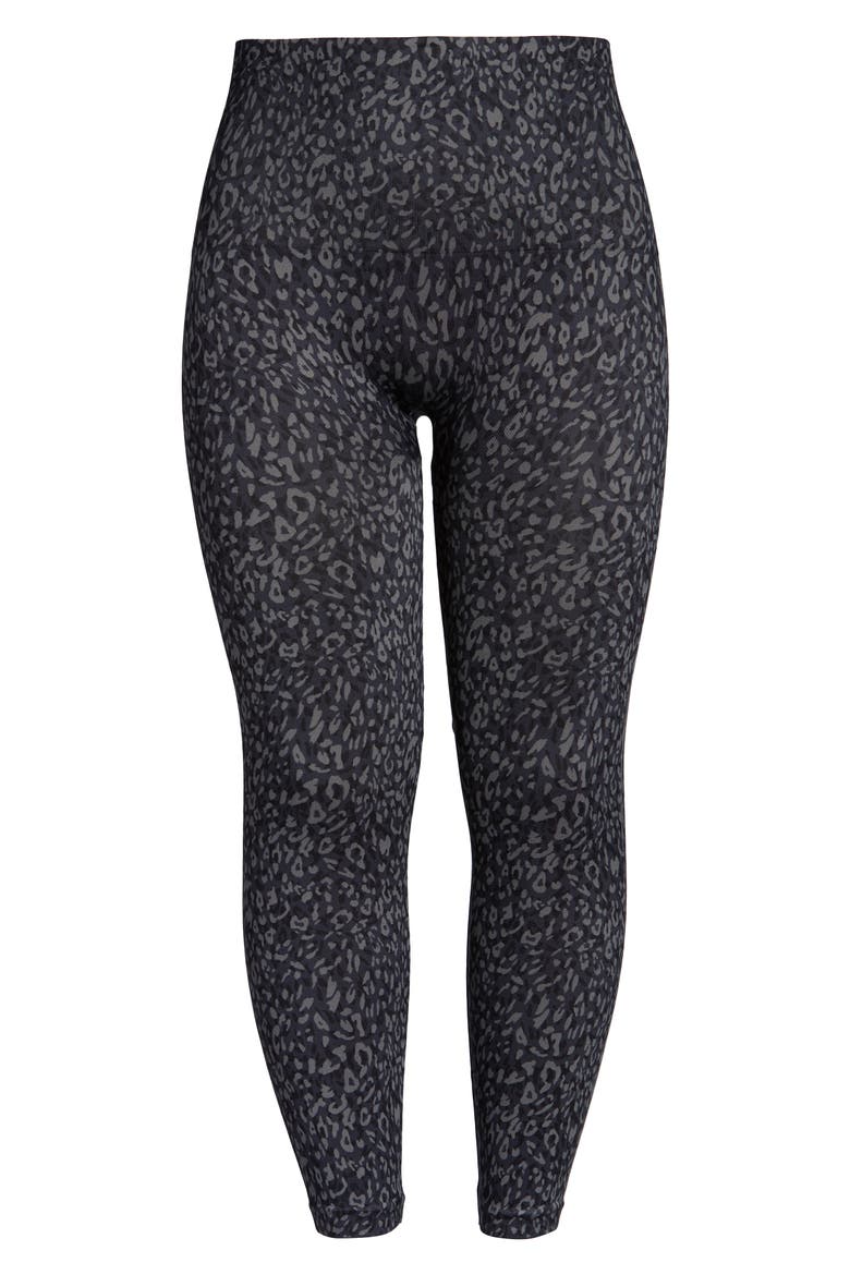 Look At Me Now Seamless Leggings, Alternate, color, INDIGO LEOPARD
