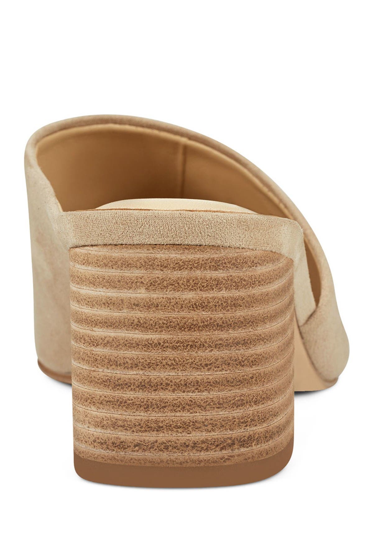 Nine West Charlee Asymmetrical Topline Heeled Mule, Alternate, color, 