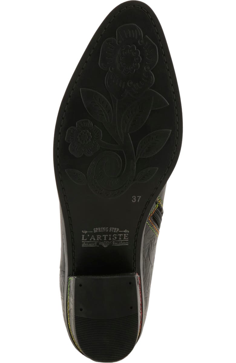 L'Artiste by Spring Step Acree Bootie, Alternate, color, Black