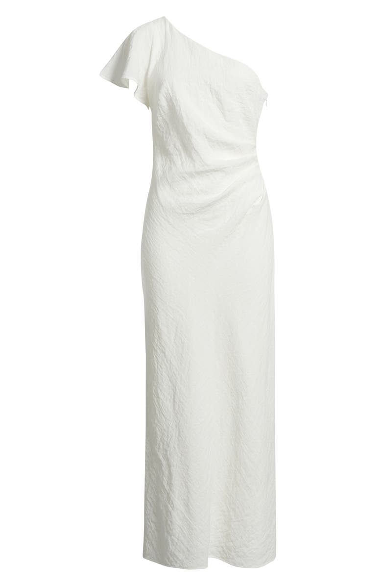 Sam Edelman Draped One-Shoulder Dress, Alternate, color, White