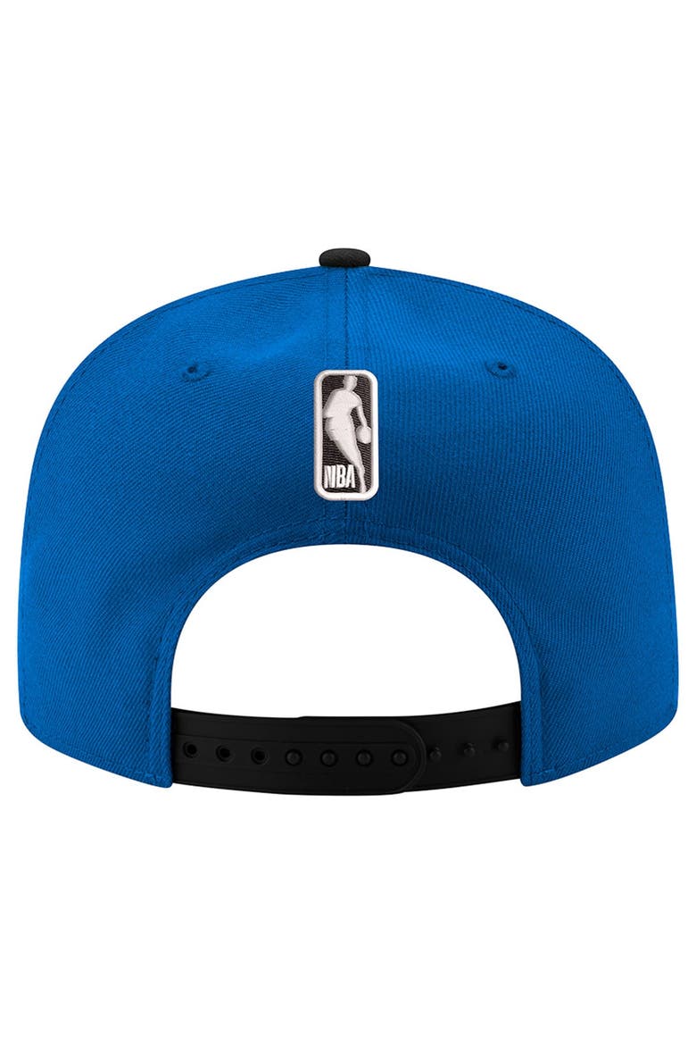 Men's New Era Blue/Black Minnesota Timberwolves 9FIFTY Snapback Hat, Alternate, color, Blue