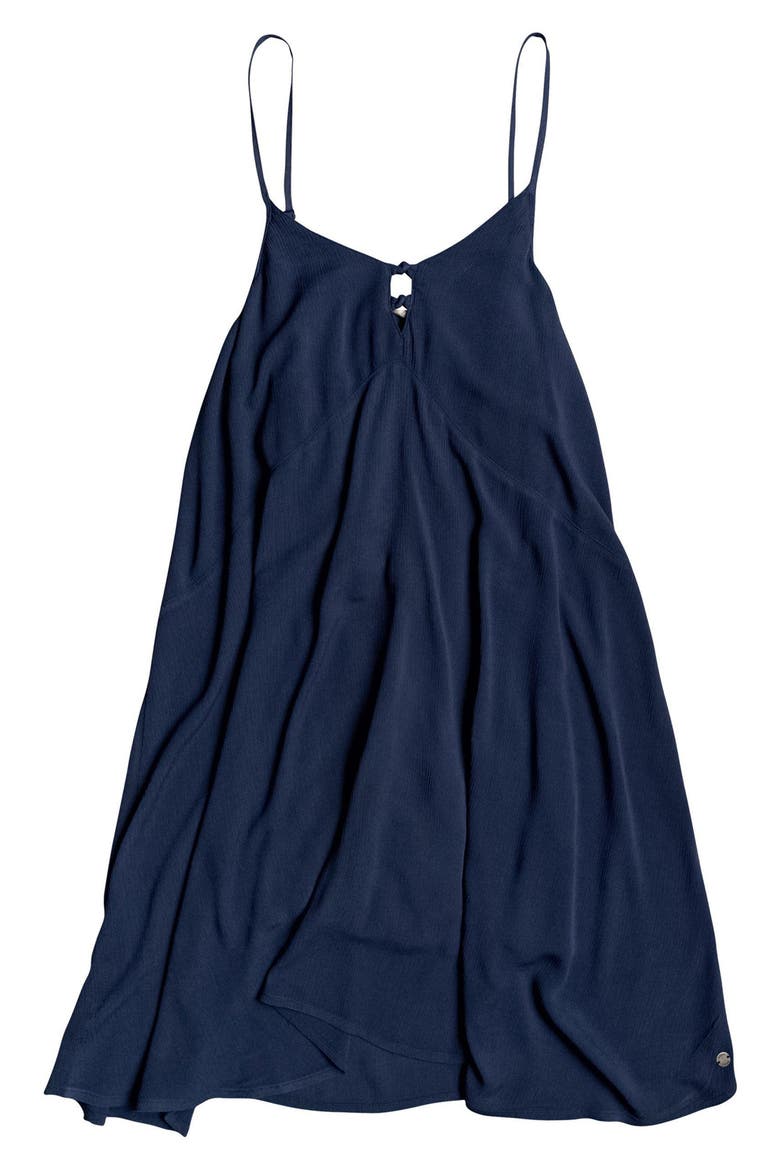 Full Bloom Swing Dress, Alternate, color, MOOD INDIGO