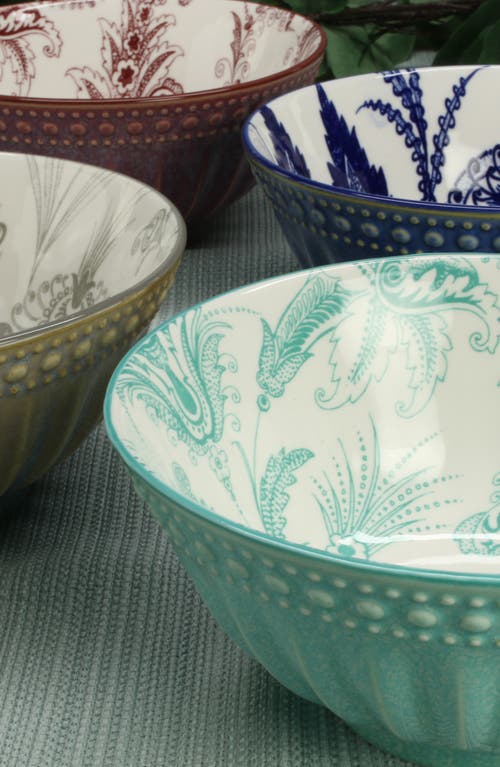 Bia Cordon Bleu Sonata 4-piece Assorted Ceramic Bowl Set In Multi