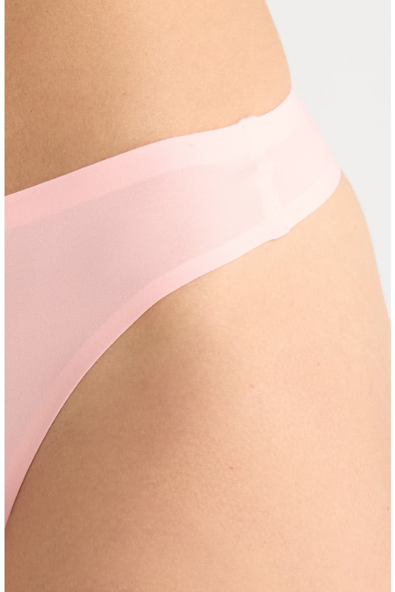 Soft Stretch Thong, Alternate, color, FLUOR PINK