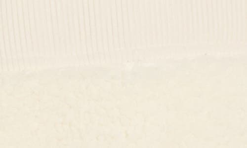 Thread & Supply Corduroy & Faux Shearling Jacket In White