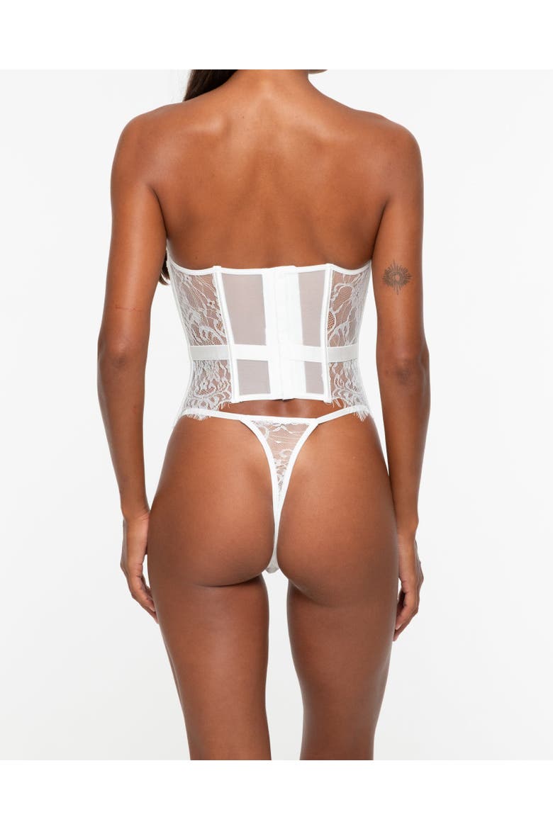 Emelina Corset, Alternate, color, White