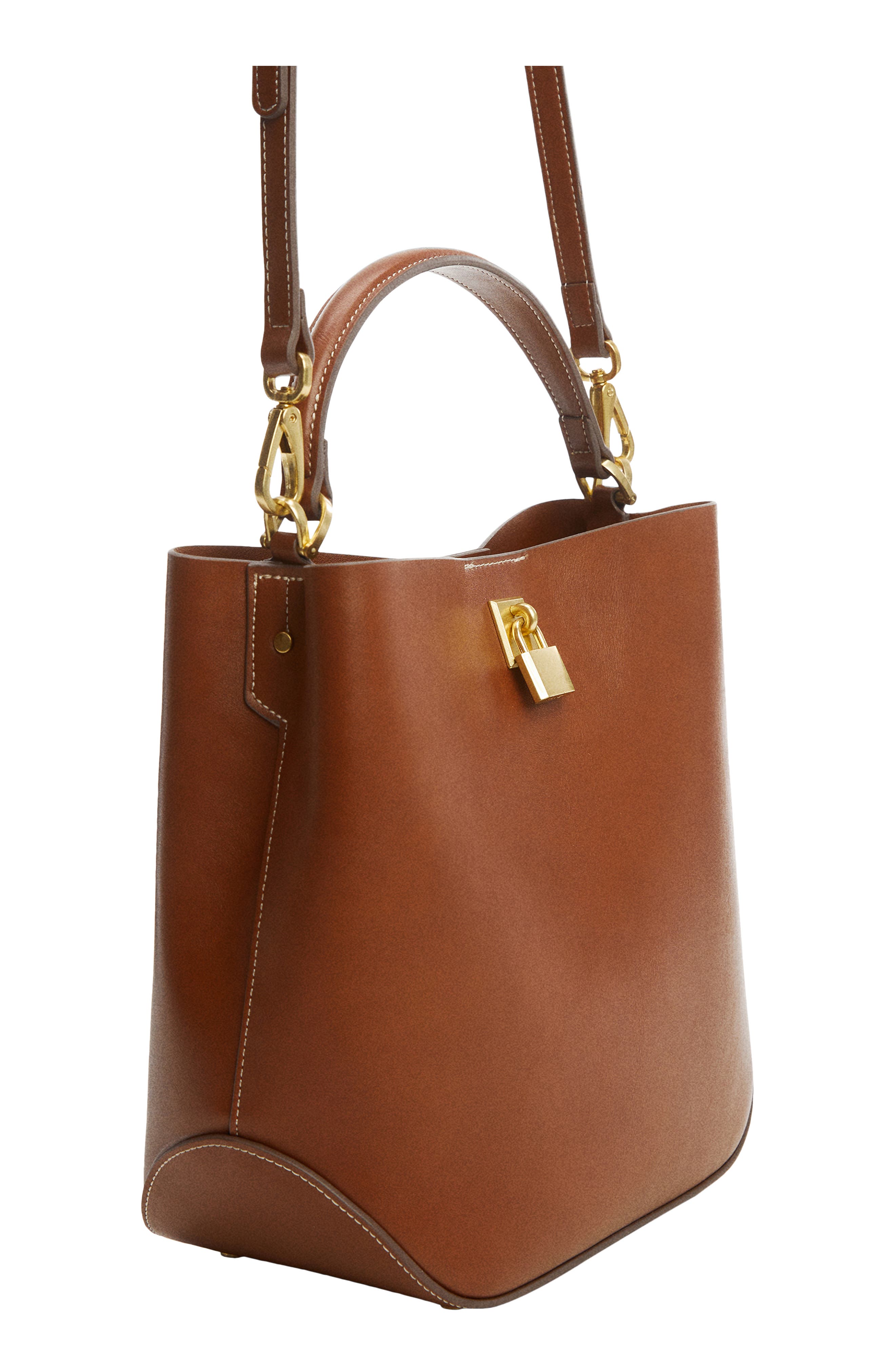 MANGO Padlock Shopper, Alternate, color, 