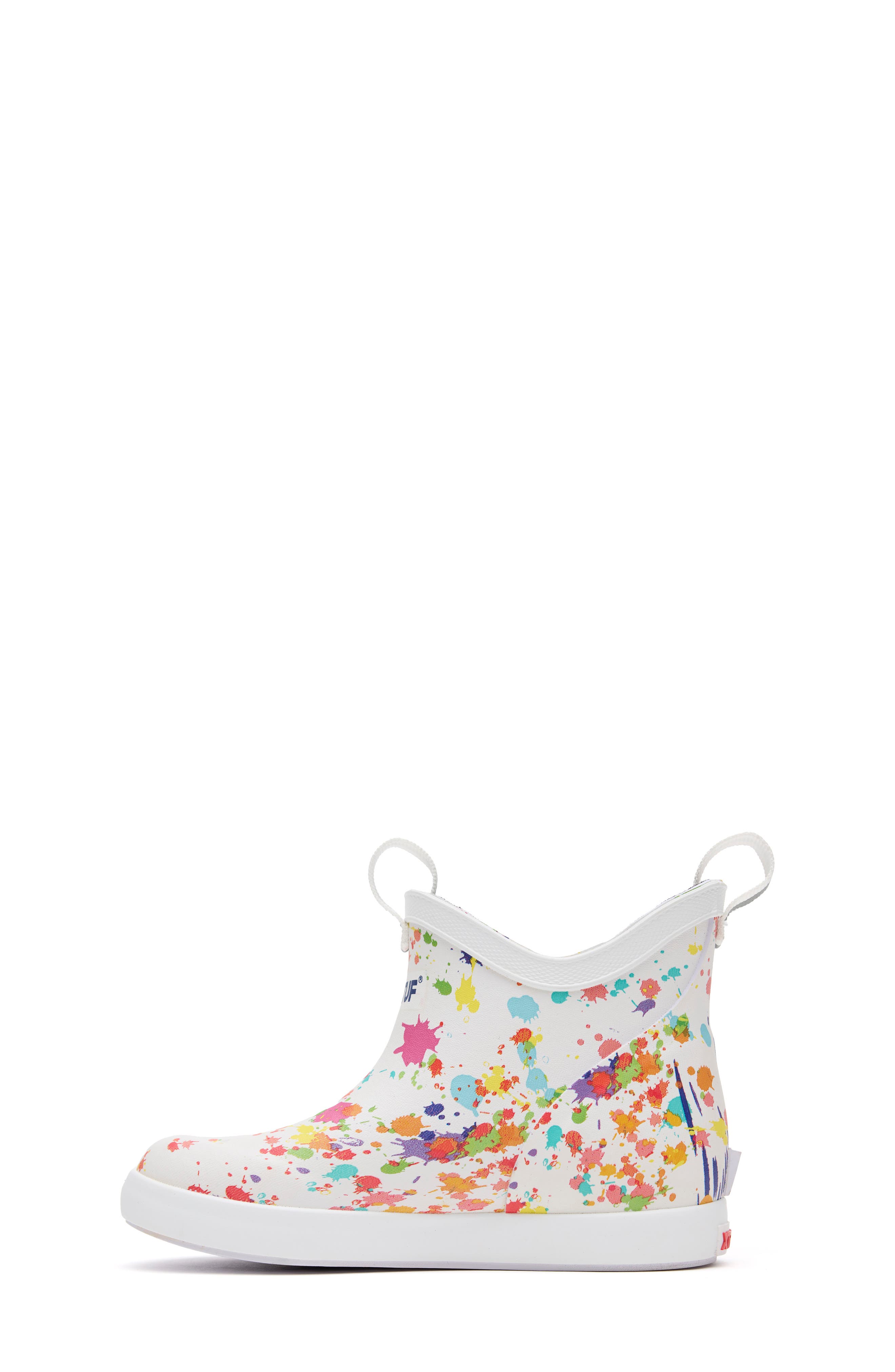 Waterproof Deck Boot, Alternate, color, PAINT SPLATTER