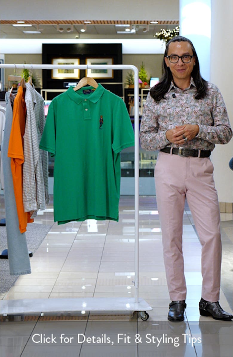 Polo Bear Cotton Piqué Polo, sales video thumbnail